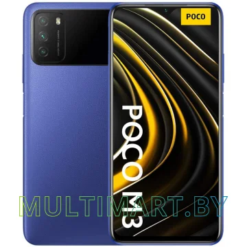 Смартфон POCO M3 4GB/64GB международная версия (Cool Blue)